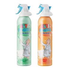 따블리에 아티버블 스프레이 솝 목욕 거품놀이 2종 세트, 그린애플, 시트러스, 1개