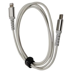 Weltech PD蘋果MFI認證傳輸充電線, 120cm, 1條, 灰色
