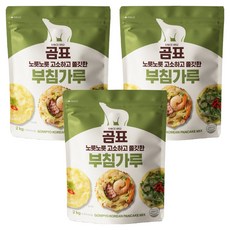 곰표 노릇노릇 고소하고 쫄깃한 부침가루, 2kg, 3개