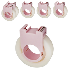 隱形膠帶台 寬度1.2cm 28g, 顏色隨機, 6個