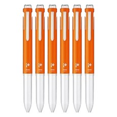 Pentel 飛龍文具 i+五色筆 BGH5-F, 杏橙色, 6支