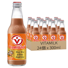 VITAMILK 豆奶 泰式奶茶口味, 24個, 300ml