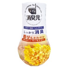 KOBAYASHI 小林製藥 消臭元 廁所芳香劑, 金桂花香, 400ml, 4個