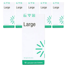 EVE 라지 일반형 콘돔, 10개입, 6개