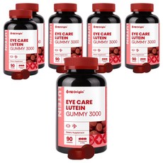 nz Origin 葉黃素3000軟糖, 90顆, 6罐
