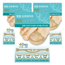 Ringu 腳趾甲保護 RX 日用貼片 40片入, 3個