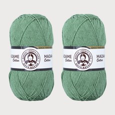 DIKTAS壓克力纖維編織毛線, 018.Forest Green, 2入