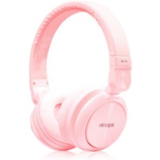 아이리버 C타입 유선 블루투스 헤드셋, 핑크, IBH-10C