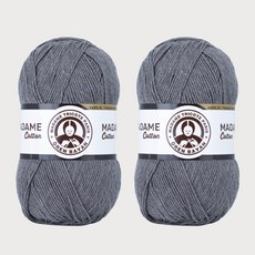 DIKTAS壓克力纖維編織毛線, 051.Gray, 2入