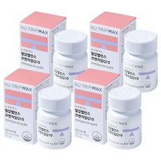 Nu-Trip 輔酶Q10膠囊 350mg, 30顆, 4罐