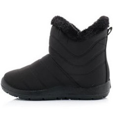 갓슈 여성용 브이하트 방한 미들 패딩 부츠