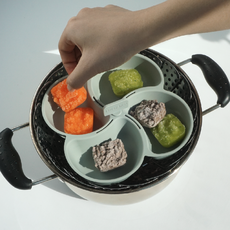 Kitchenco 低醣飯托盤, 1個, 鼠尾草綠