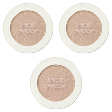 더샘 샘물 싱글 섀도우 쉬머, BE02 프리허그 베이지, 3개