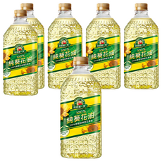 得意的一天 100%純葵花油, 2L, 6瓶
