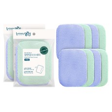 명진 양면 망사 수세미, 4개, 2세트