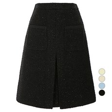 숲 여성용 포켓 A라인 스커트 SA3SRM1