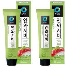 대상 청정원 연와사비, 35g, 2개
