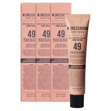 더블유드레스룸 퍼퓸 핸드크림 피치블러썸, 50ml, 3개