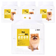 펫샵 스탠다드 반려동물 중형 배변패드 무향 18g, 100개입, 4개