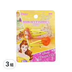 Skater 公主髮夾 2入裝