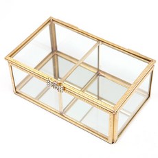 Masion de Blanc 金色緞帶珠寶盒 中, 1個