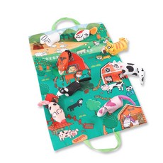 Dodoco 農場動物娃娃觸感遊戲墊, 道潤