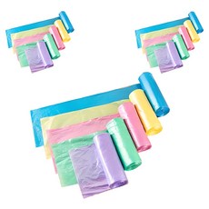 多用途塑膠袋捲筒5件組, 3套