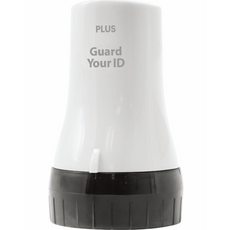 IS-540CM-KR 用於 Plus Cash Pong 個人信息防洩漏滾塗紙, 白色(筒身)+黑色(墨水), 1入