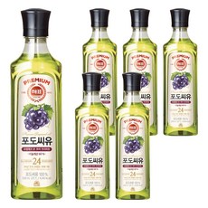 Haepyo 葡萄籽油, 500ml, 6瓶