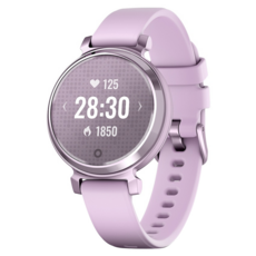 GARMIN Lily 2 智慧腕錶 矽膠錶帶款, GPS + 藍牙, 25.4mm, 泡泡糖紫