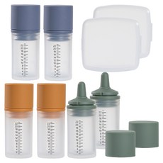 랄라비 실리콘 약병 투약기 3개, 2세트