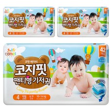comet Baby Cozy Fit 韓國製 舒適褲型紙尿褲/尿布 10~14kg, L, 126片