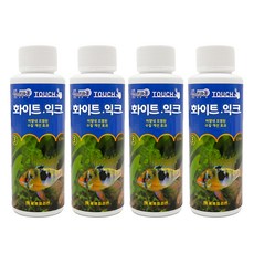 샘아쿠아 터치 화이트 익크, 4개, 120ml