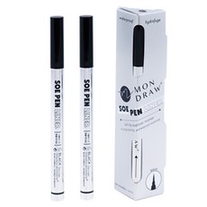 Mondrow 液體刷眼線筆 1ml, Black, 2支