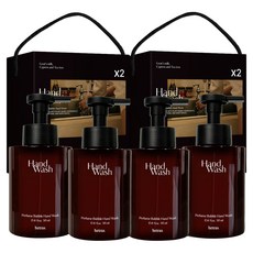 HETRAS 香氛泡沫洗手乳 Flower Park, 4瓶, 515ml