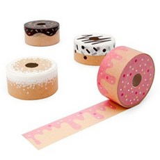 suck UK Orchess 蛋糕設計紙膠帶 4件套, 混色, 1套