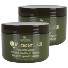 헤어 케미스트 마카다미아 오일 디프 리페어 마스크, 227g, 2개