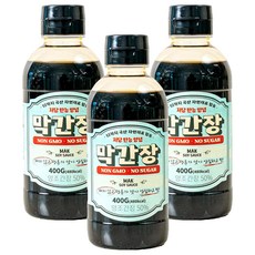 서림식품 저당 만능 양념 막간장, 400g, 3개