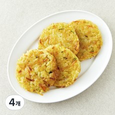 킨더가든 우리아이 고구마 야채전, 100g, 4개