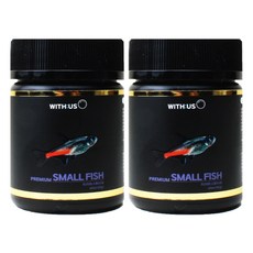 위더스 프리미엄 스몰 피쉬 소형어 사료, 60ml, 2개