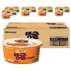 tangle 큰컵 갈릭오일 파스타 16p, 100g, 6박스