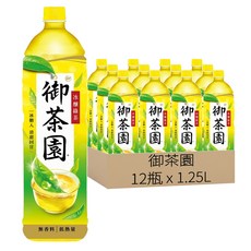 御茶園 特撰冰釀綠茶, 1.25L, 12瓶