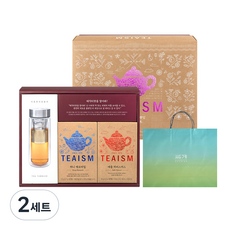 Teaism Magic Teapot 混合茶杯套組 + 購物袋, 蘋果芙蓉茶10p+蜂蜜洋甘菊茶10p+茶瓶+購物袋, 2組