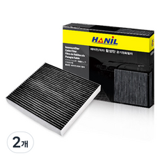 한일 활성탄 자동차 에어컨필터, c193, 2개