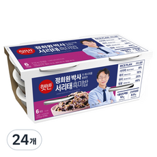 CJ Hetbahn 黑豆黑米飯, 24個, 210g