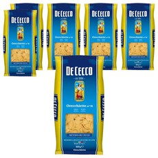 DE CECCO 得科 貓耳朵麵 N.91, 500g, 6個