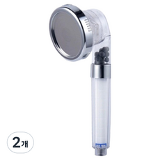 Reblica水壓調節過濾型蓮蓬頭, 2個, 白色