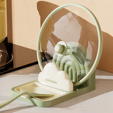 Daily Pick 廚房層架鍋蓋料理工具架, 1個, 綠色