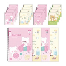 PENPIA 女童印花日記本, 隨機出貨, 20入