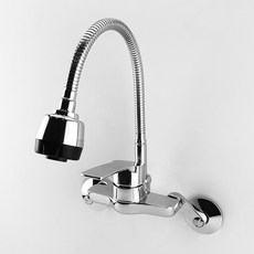 大井Waters 壁式蛇型廚房水龍頭 QN100, 1個